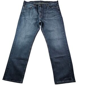 Levi's 514 Denim Jeans Pant Men's 42×32 Blue Cotton Straight Fit